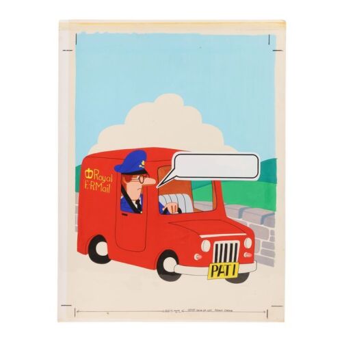 274. The Peter Longden Collection: Postman Pat Weekly 123 Original Hand-painted Cover ### POSTMAN PAT