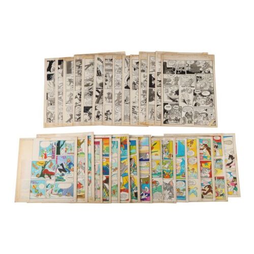 286. The Peter Longden Collection: 30 Original Hand-painted Strips for Tom and Jerry Winter Special, 1976 ### TOM AND JERRY