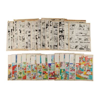 287. The Peter Longden Collection: 32 Original Hand-painted Strips for Tom and Jerry Winter Special, 1977 ### TOM AND JERRY
