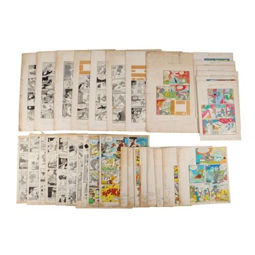 288. The Peter Longden Collection: 33 Original Hand-Painted Strips for Tom and Jerry Winter Special, 1978 ### TOM AND JERRY