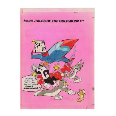 299. The Peter Longden Collection: TV Comic 1657 Original Hand-painted Cover ### TV COMICS
