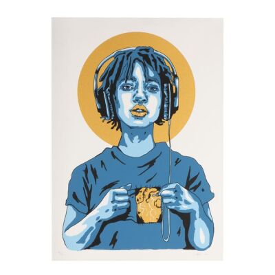105. Plugged In, 2016 - Signed Limited Edition Print ### ZABOU