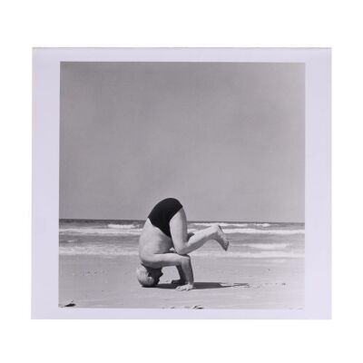 127. David Ben-Gurion's Headstand on Herzliya Beach, 1957 - Embossed Print ### PAUL GOLDMAN