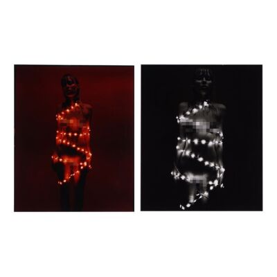 128. Nude with Fairy Lights - Two Signed Prints ### RANKIN