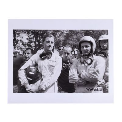 131. Graham Hill, Bruce McLaren, Maurice Trintignant, 'Drivers' Briefing', Monte Carlo, Monaco, 1963 - Signed Archival Print ### RAINER W. SCHLEGELMILCH