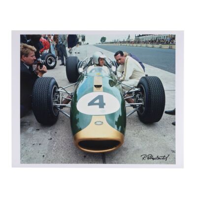 133. Jack Brabham, 'Pit Lane', Nurburgring, Germany, 1966 - Signed Archival Print ### RAINER W. SCHLEGELMILCH