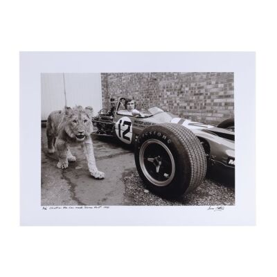 134. Christian the Lion Meets James Hunt, 1970 - Signed Limited Edition Print ### DEREK CATTANI