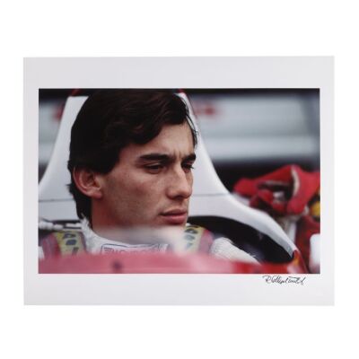 139. Ayrton Senna, 'Pensive', Zeltweg, Austria, 1984 - Signed Archival Print ### RAINER W. SCHLEGELMILCH