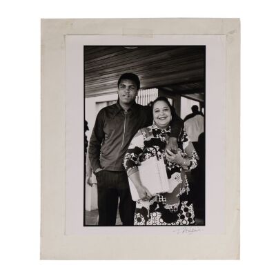 145. Muhammad Ali with His Mother, Odessa Clay, Dublin, 1972 - Signed Print ### TERRY O'NEILL