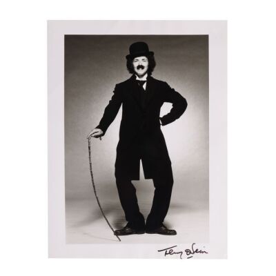 154. Billy Jean King: The American Tennis Champion Dressed as Charlie Chaplin, 1973 - Signed Limited Edition Print ### TERRY O'NEILL