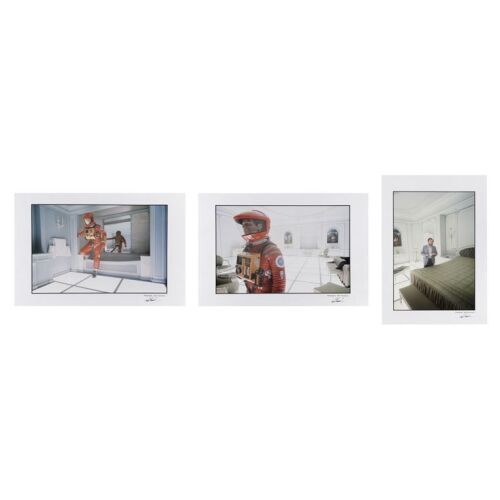 178. Keith Hamshere Collection: Set of Three Behind-the-scenes Prints with Matching Slides ### 2001: A SPACE ODYSSEY (1968)