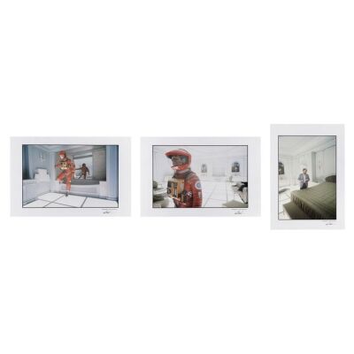 178. Keith Hamshere Collection: Set of Three Behind-the-scenes Prints with Matching Slides ### 2001: A SPACE ODYSSEY (1968)
