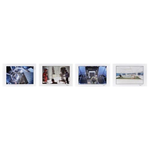 179. Keith Hamshere Collection: Set of Four Behind-the-scenes Prints with Matching Slides ### 2001: A SPACE ODYSSEY (1968)