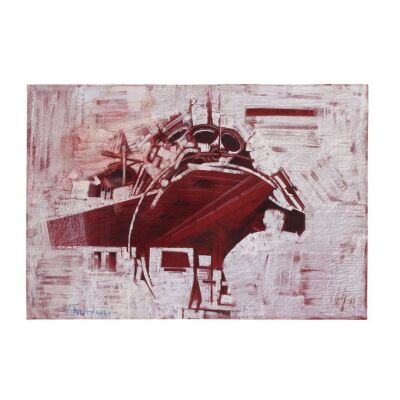 180. "Spaceship Interior No. 1" Artwork by Tom Adams ### 2001: A SPACE ODYSSEY (1968)