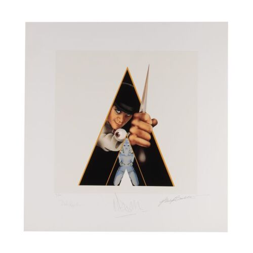 190. A Clockwork Orange: Malcolm McDowell-Autographed Poster Artwork - Signed Limited Edition Print, 2009 ### PHILIP CASTLE