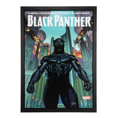 193. Stan Lee-Autographed Black Panther Canvas Edition 2/9 ### BLACK PANTHER (2018)