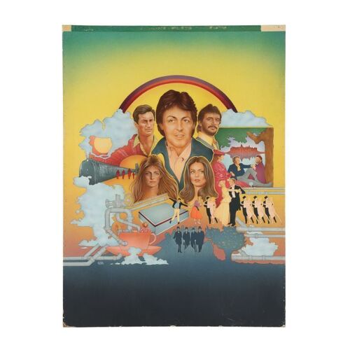200. Hand-Painted Prototype Poster Artwork by Charles Moll ### PAUL MCCARTNEY: GIVE MY REGARDS TO BROAD STREET