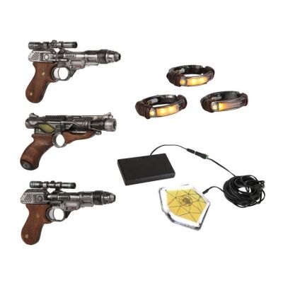 203. Pair of Bel's (Thaddea Graham) Pistols & Vinder's (Jacob Anderson) Pistol and Teleport Bands ### DOCTOR WHO (TV SERIES, 2005-2022)