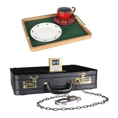 259. Practical Time Hotel Briefcase and the Doctor's (Ncuti Gatwa) Tea-Tray ### DOCTOR WHO (TV SERIES, 2023-2025)