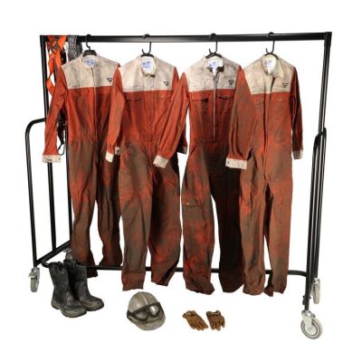 278. Sal's (Frankie Lipman) Miner Ensemble and Three Background Miner Coveralls ### DOCTOR WHO (TV SERIES, 2023-2025)