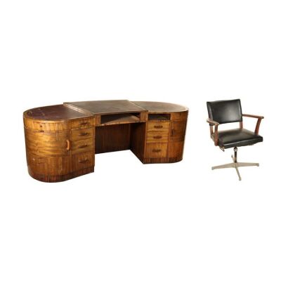 318. Captain Jack Harkness' (John Barrowman) Wooden Desk and Chair ### TORCHWOOD (2006-2011)