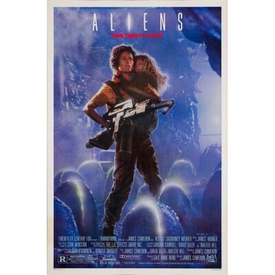 282. One Sheet (27" x 41"); Recalled "Newt" Style; Near Mint Rolled ### ALIENS (1986)
