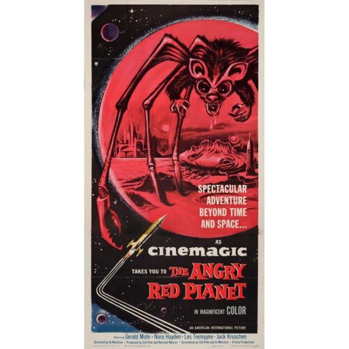 286. Three Sheet (41" x 79"); The Collection of the Late J. Stephen Ryan; Very Fine+ Folded ### THE ANGRY RED PLANET (1959)