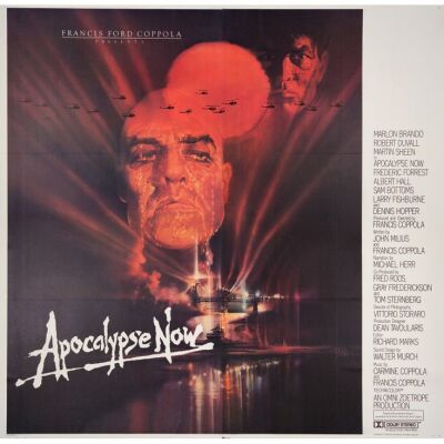 287. Six Sheet (78" x 76"); The Collection of the Late J. Stephen Ryan; Style A; Very Fine+ on Linen ### APOCALYPSE NOW (1979)