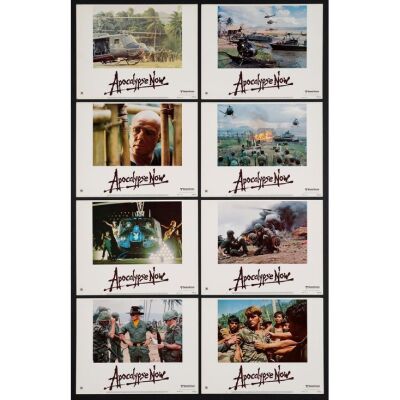 288. Lobby Card Set (8) (14" x 11"); The Collection of the Late J. Stephen Ryan; Very Fine+ ### APOCALYPSE NOW (1979)