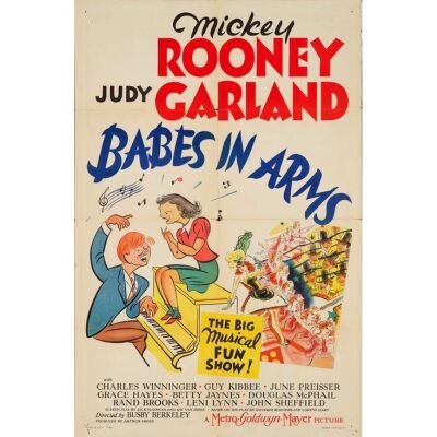297. One Sheet (27" x 41"); Style C; Fine+ Folded ### BABES IN ARMS (1939)