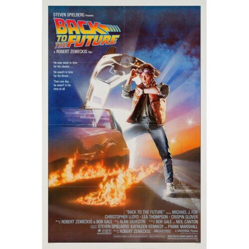 298. One Sheet (27" x 41"); Near Mint Folded ### BACK TO THE FUTURE (1985)