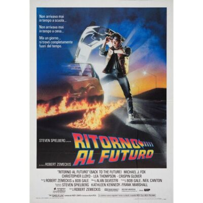 299. Italian Two Fogli (39" x 55"); The Collection of the Late J. Stephen Ryan; Very Fine+ Folded ### BACK TO THE FUTURE (1985)