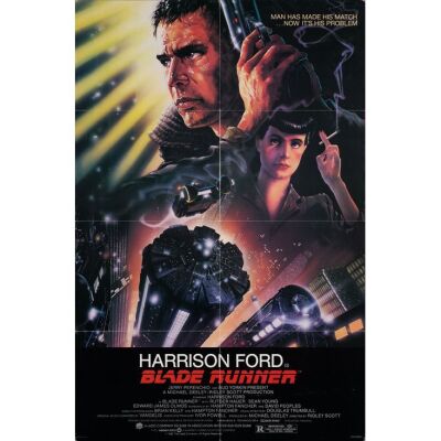 328. One Sheet (27" x 41"); The Collection of the Late J. Stephen Ryan; Studio Style; Fine+ Folded ### BLADE RUNNER (1982)