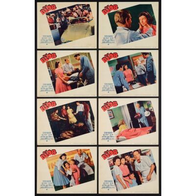 336. Lobby Card Set (8) (11" x 14"); The Collection of the Late J. Stephen Ryan; Very Fine- ### THE BLOB (1958)