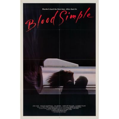 337. One Sheet (27" x 41"); The Collection of the Late J. Stephen Ryan; International Style; Very Fine+ Folded ### BLOOD SIMPLE (1984)