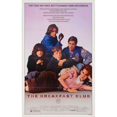 343. One Sheet (27" x 41"); The Collection of the Late J. Stephen Ryan; Very Fine- Folded ### THE BREAKFAST CLUB (1985)