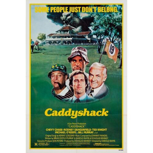 349. One Sheet (27" x 41"); The Collection of the Late J. Stephen Ryan; Very Fine+ Folded ### CADDYSHACK (1980)