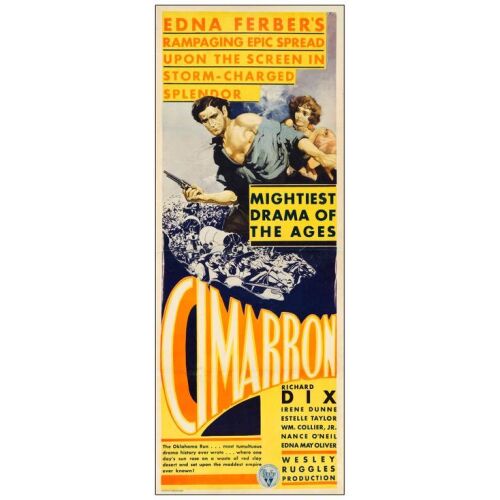 363. Insert (14" x 36"); Fine+ on Paper ### CIMARRON (1931)