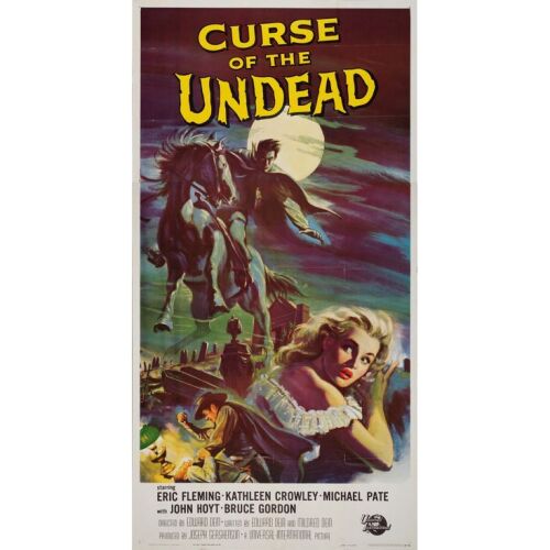 385. Three Sheet (41" x 78"); The Collection of the Late J. Stephen Ryan; Near Mint Folded ### CURSE OF THE UNDEAD (1959)