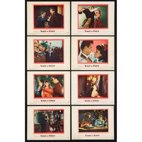 407. Lobby Card Set (8) (11" x 14"); Fine ### EAST OF EDEN (1955)