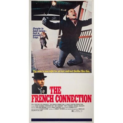 435. Three Sheet (41" x 78"); The Collection of the Late J. Stephen Ryan; Near Mint Folded ### THE FRENCH CONNECTION (1971)
