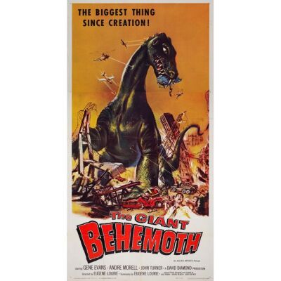 450. Three Sheet (41" x 78"); The Collection of the Late J. Stephen Ryan; Near Mint Folded ### THE GIANT BEHEMOTH (1959)