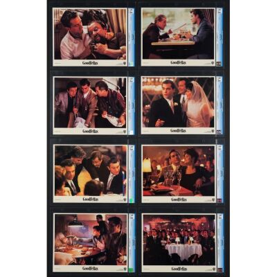 463. Lobby Card Set (8) (11" x 14"); The Collection of the Late J. Stephen Ryan; CGC-Graded 9.8; Near Mint ### GOODFELLAS (1990)