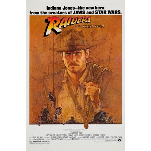 501. One Sheet (27" x 41"); Very Fine- Rolled ### INDIANA JONES AND THE RAIDERS OF THE LOST ARK (1981)