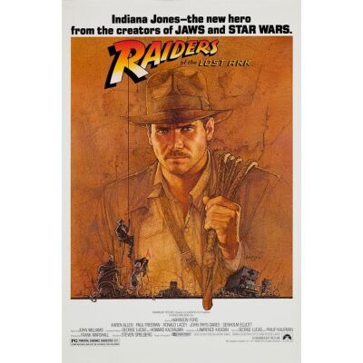 501. One Sheet (27" x 41"); Very Fine- Rolled ### INDIANA JONES AND THE RAIDERS OF THE LOST ARK (1981)