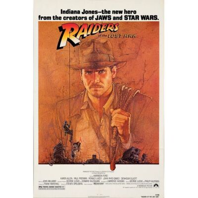 503. One Sheet (27" x 41"); Very Fine+ Folded ### INDIANA JONES AND THE RAIDERS OF THE LOST ARK (1981)