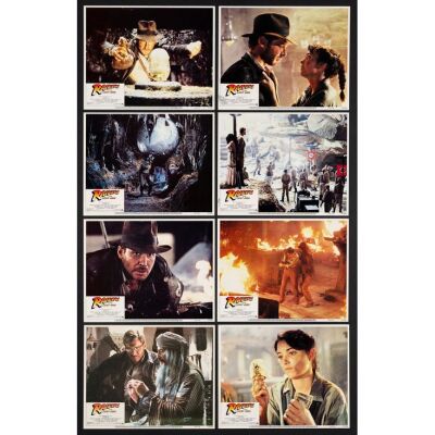 508. Lobby Card Set (8) (11" x 14"); The Collection of the Late J. Stephen Ryan; Near Mint ### INDIANA JONES AND THE RAIDERS OF THE LOST ARK (1981)