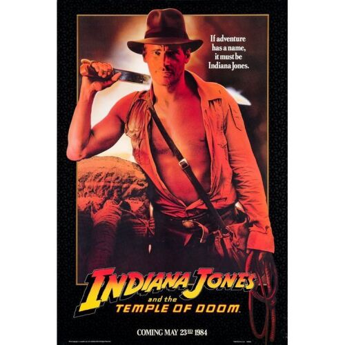 510. One Sheet (27" x 40"); The Howard Kazanjian Collection; Advance; Very Fine- Rolled ### INDIANA JONES AND THE TEMPLE OF DOOM (1984)
