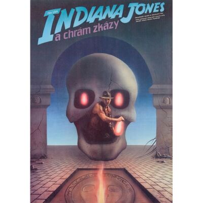 514. Czech Poster (11.75" x 16.75"); The Collection of the Late J. Stephen Ryan; Near Mint on Linen ### INDIANA JONES AND THE TEMPLE OF DOOM (1986)