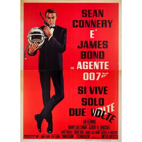 543. Italian Four Fogli (55" x 78"); The Richard Schenkman Collection; Very Fine+ Folded ### JAMES BOND: YOU ONLY LIVE TWICE (R-1970s)
